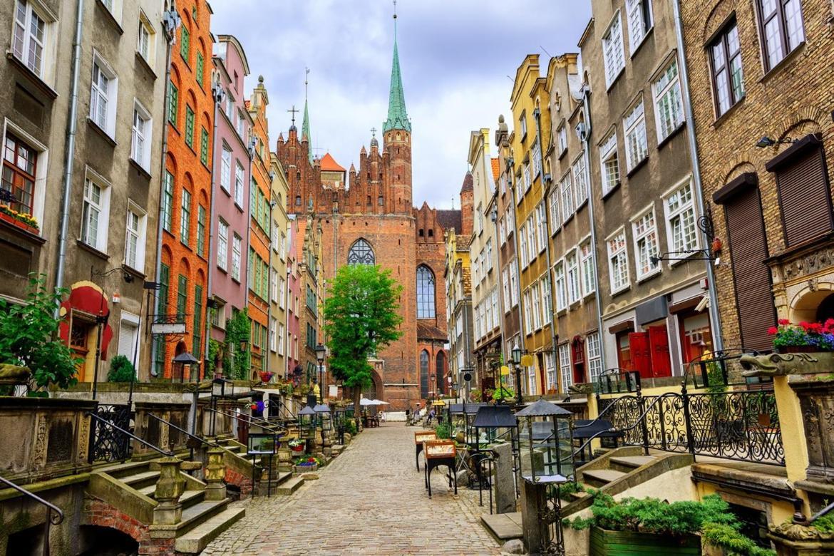 Swish Apartment -10 Min To Old Town Gdansk,Pkp & Shopping Mall Exteriör bild